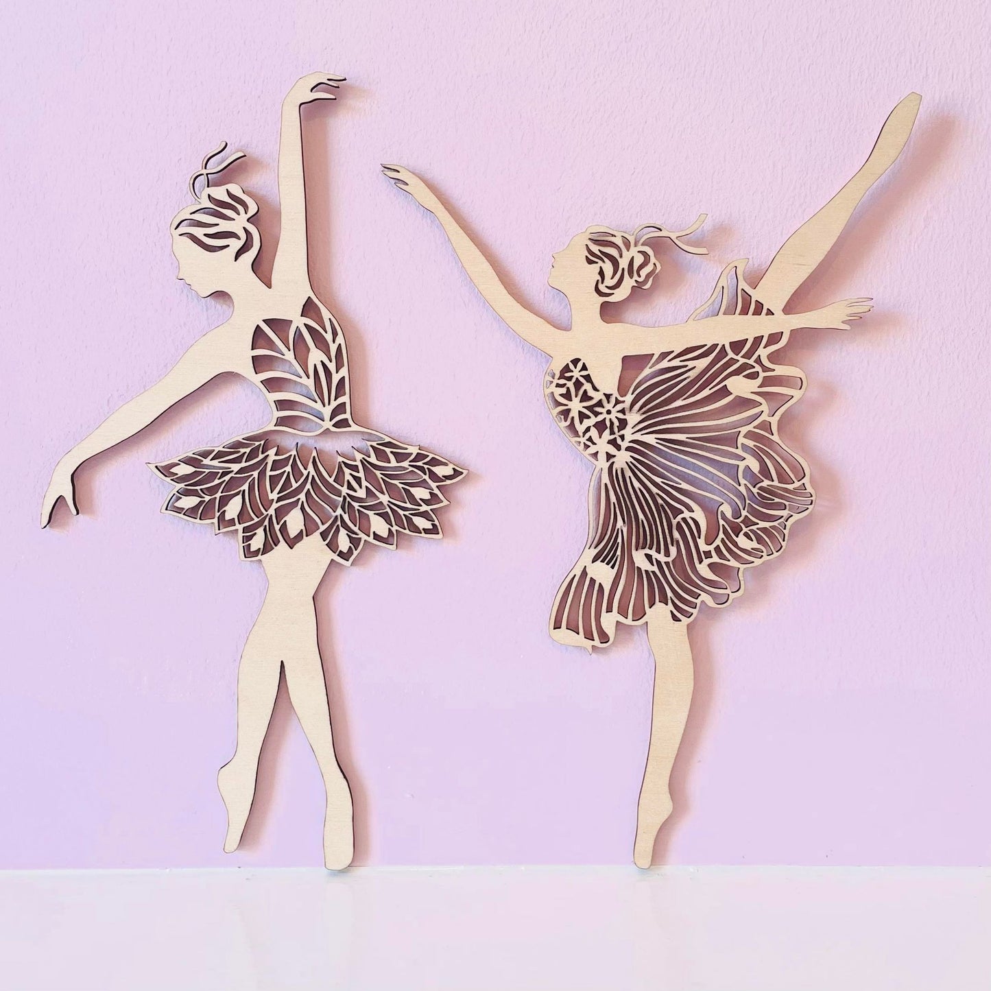 Wall Ballerina's Birch Plywood